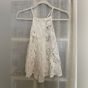 Free People lace tank